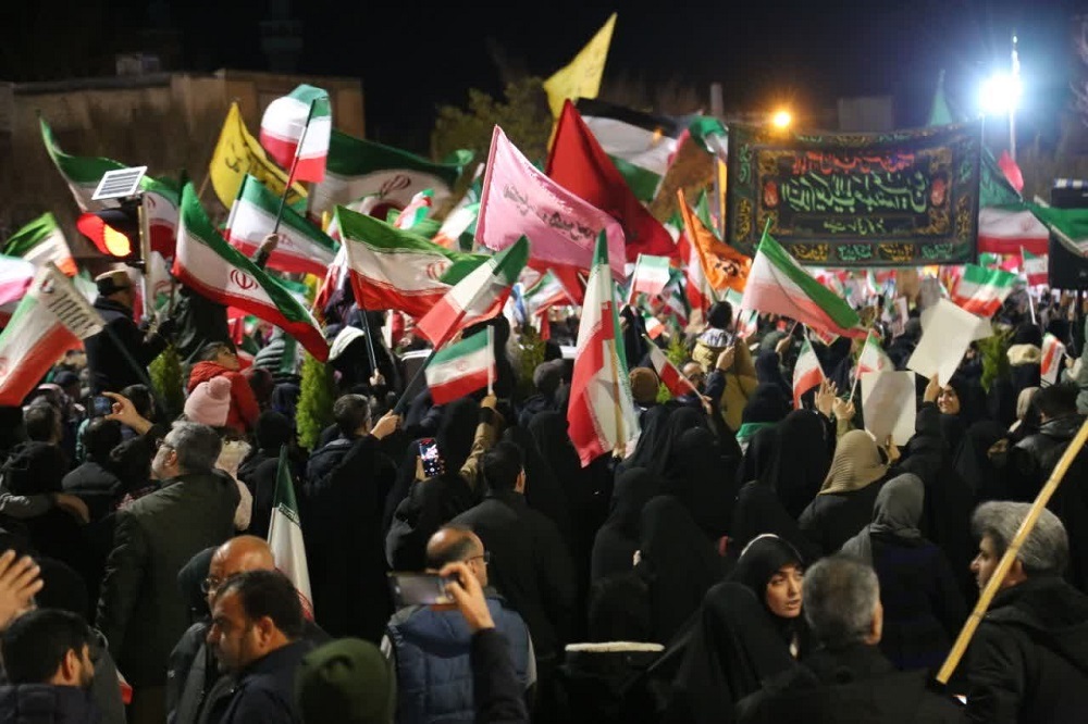 تصاویر/ اجتماع حماسی مردم غیور شهر اراک