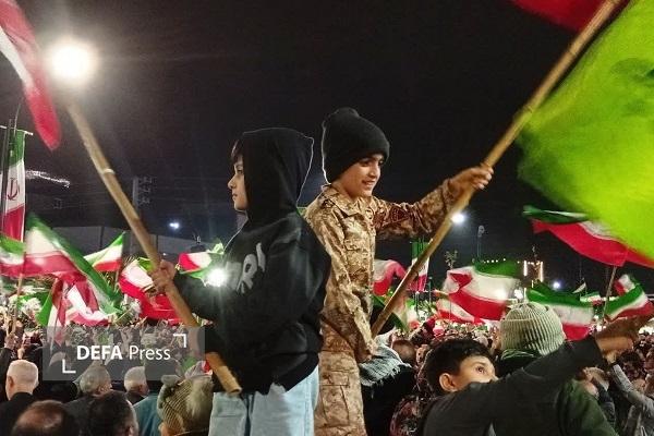 حضور پرشور نسل جدید در اجتماع مردمی محمودآباد + تصاویر