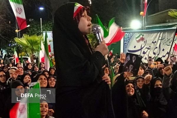 حضور پرشور نسل جدید در اجتماع مردمی محمودآباد + تصاویر