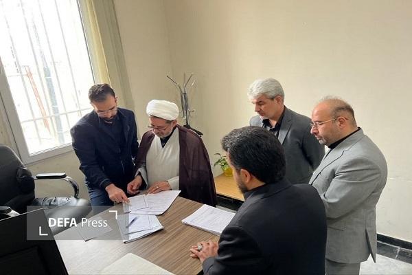 بازدید سرزده رئیس کل دادگستری خراسان رضوی از کشیک حوزه قضایی سبزوار در ایام عید بازدید سرزده رئیس کل دادگستری خراسان رضوی از کشیک حوزه قضایی سبزوار در ایام عید