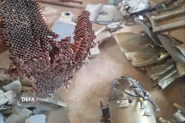 انهدام پهپاد شناسایی آمریکا در منطقه آوج انهدام پهپاد شناسایی آمریکا در منطقه آوج