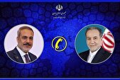 گفت‌وگوی تلفنی وزرای خارجه ایران و ترکیه