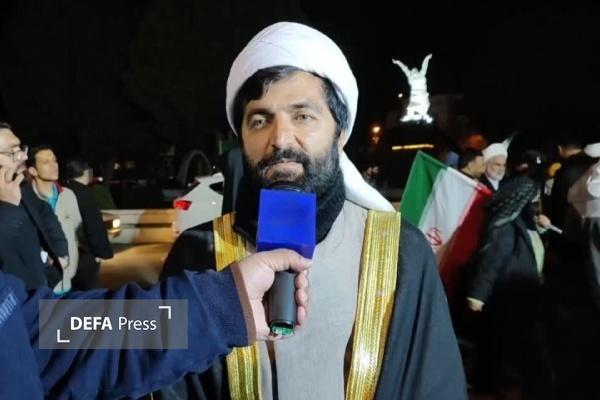 عالم اهل سنت: وحدت و حضور مردم بزرگ‌ترین شکست برای دشمنان ایران است