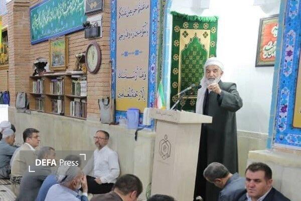 امام جمعه سنندج: دشمنان با وجود توطئه‌ها نتوانسته‌اند وحدت ملت ایران را بشکنند