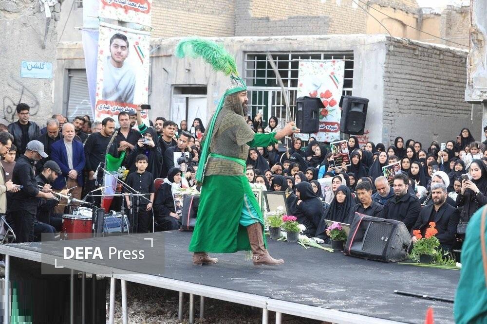 گرامی‌داشت روز ملی هنر‌های نمایشی در مقتل ۱۲ شهید خیراباد ورامین