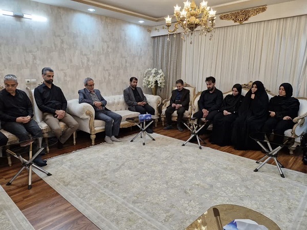 دیدار مدیرکل تسهیلات بنیاد شهید کشور با خانواده شهید امیر امیرمحمدی در کرمان+ تصاویر