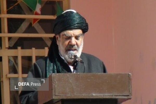 امام‌جمعه‌سروآباد: صبر و استقامت مردم پشتوانه اصلی کشور در روز‌های جنگ است