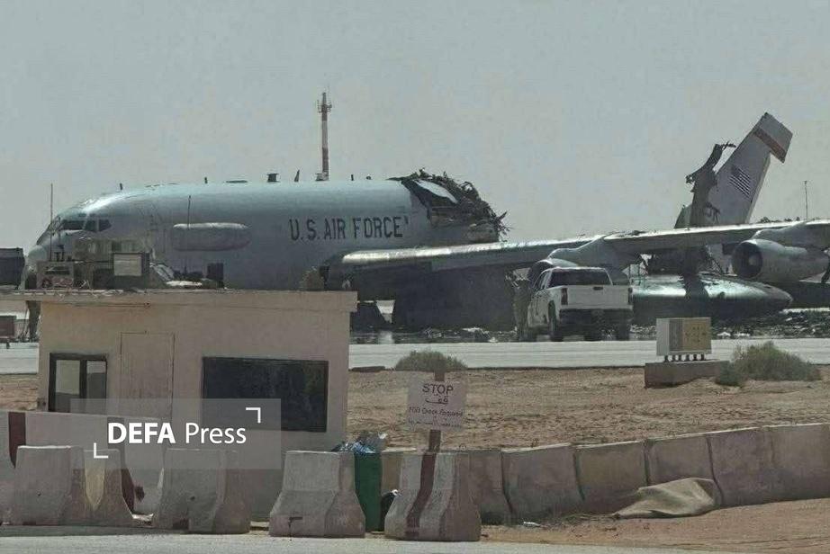 جزئیات بیشتر از آواکس منهدم شده جزئیات بیشتر از آواکس منهدم شده