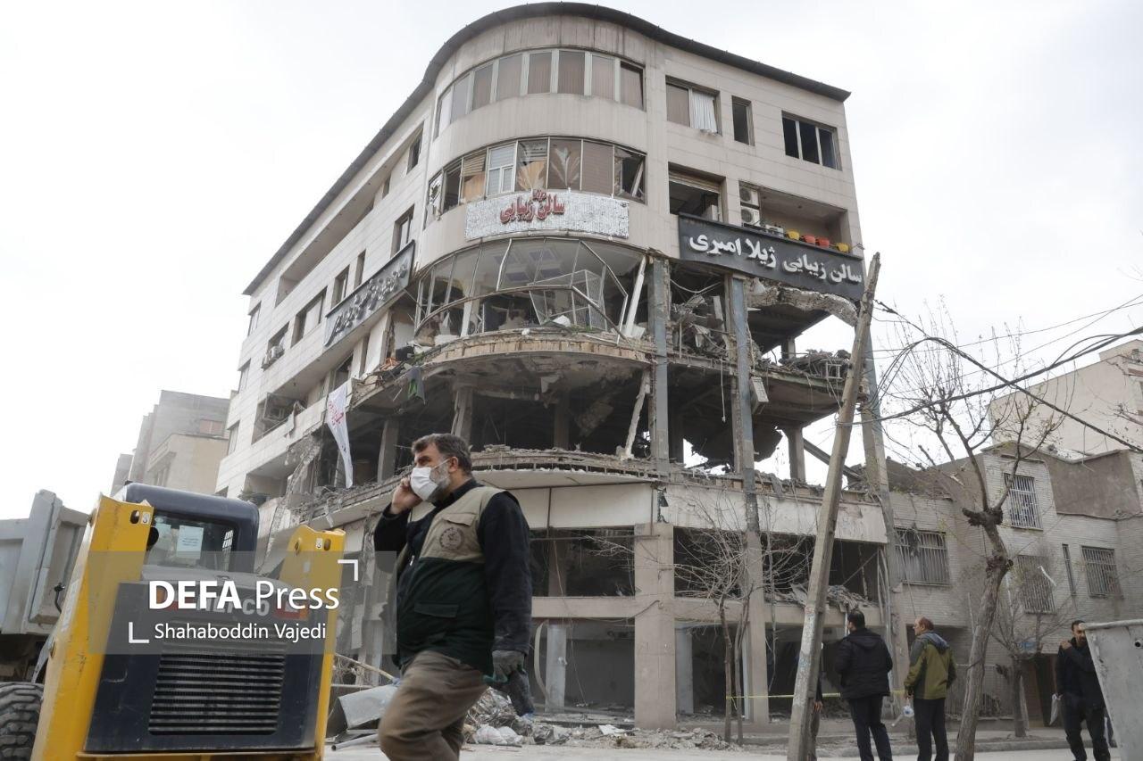 دفتر شبکه العربی قطر در تهران مورد اصابت قرار گرفت 