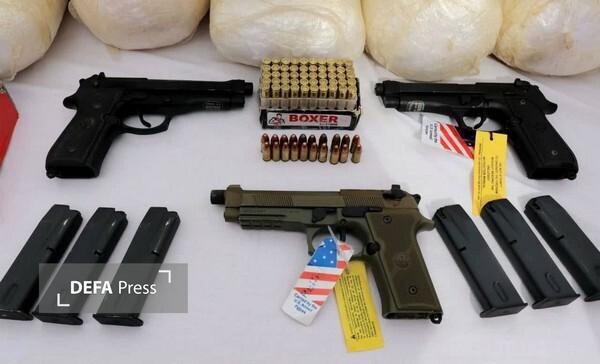 کشف محموله بیش از ۱۹۸ کیلوگرم مواد مخدر افیونی و سلاح و مهمات در تایباد