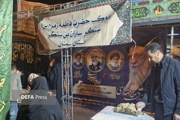 تجلی بیعت جهادگران با ولایت در شب‌های اقتدار/ برپایی موکب خدمت‌رسانی جهاد کشاورزی استان سمنان