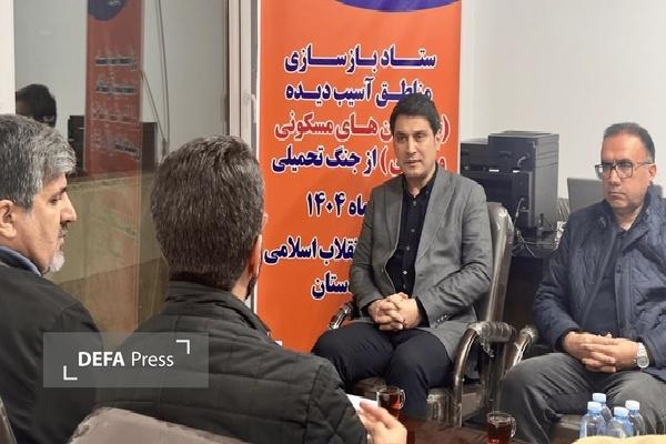 استاندار کردستان: خسارت واحد‌های آسیب‌دیده از جنگ جبران می‌شود