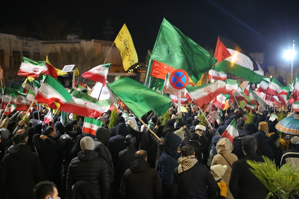 تصاویر/ بیست و هفتمین شب حضور مردم انقلابی شهر اراک