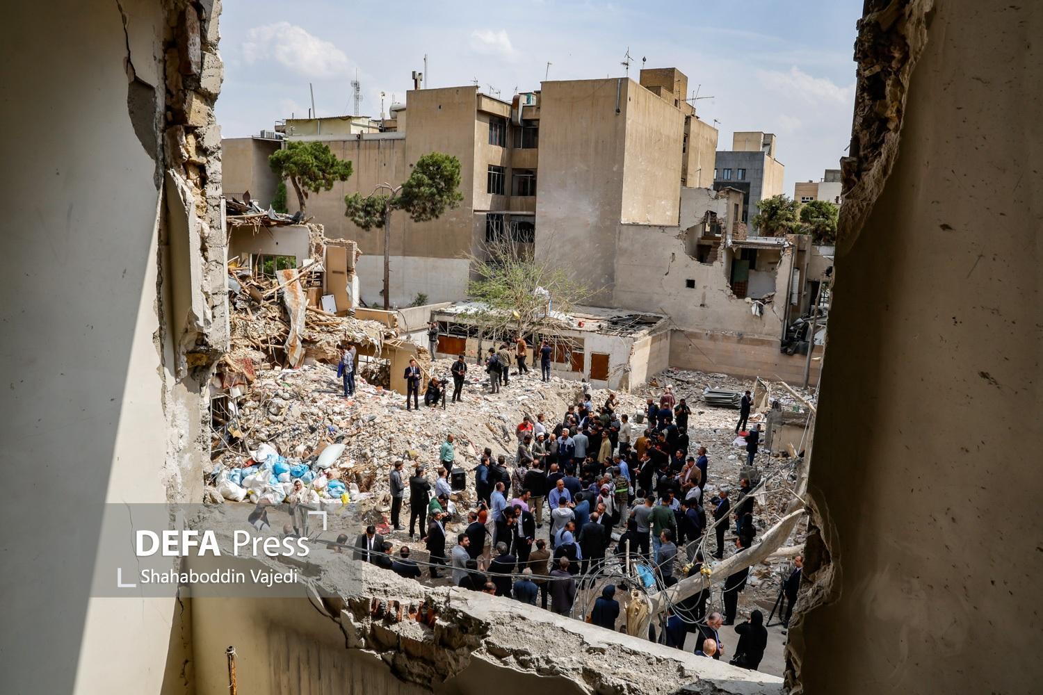 روایت ویرانی؛ بازدید سفرا از زخم‌های جنگ بر پیکر غیرنظامیان ایران