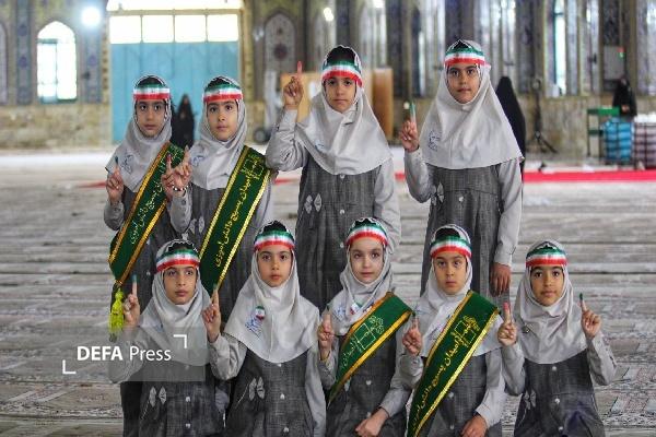 اجتماع دختران جان فدای ایران در یاسوج+تصاویر