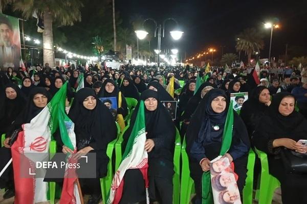 رونمایی از اثر هنری«ایران ما طلاست»در پنجاه دومین شب تجمع لامردی ها