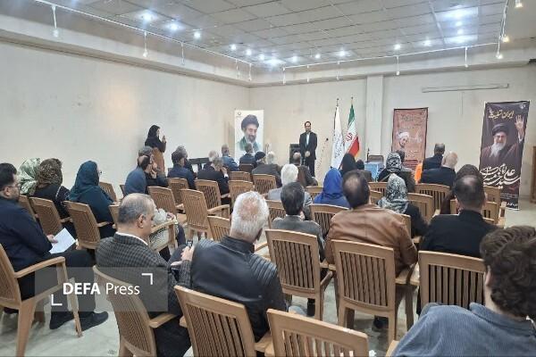 آیین گرامیداشت سعدی شیرازی در اراک برگزار شد+ تصاویر