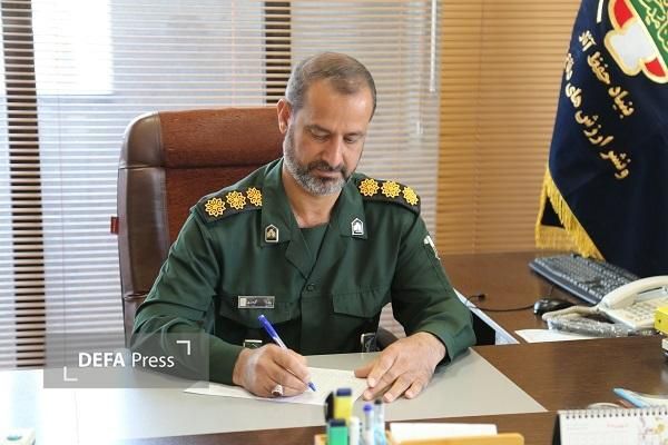 پیام مدیرکل حفظ آثار و نشر ارزش‌های دفاع مقدس و مقاومت استان مرکزی به فرمانده سپاه حضرت روح الله در سالروز تأسیس سپاه