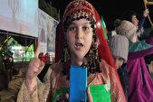 فیلم/ اجتماع با شکوه و رژه خودروی سقزی‌ها در حمایت از ایران اسلامی