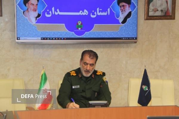 برگزاری جلسه سیاست‌گذاری خاکسپاری شهدای گمنام در همدان + تصاویر