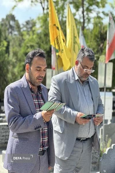 پاسداشت شهید «ناصر سلطانی‌مقدم» در مشهد+ فیلم