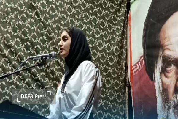 پیام انگلیسی بانوی تکواندوکار کردستانی: ایران نماد صلح، اصالت و تمدن است +فیلم