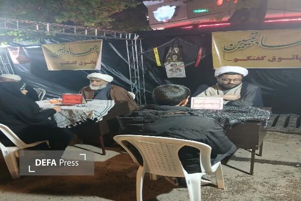 برپایی غرفه «پاتوق گفت‌و‌گو» و «جهاد تبیین» در اجتماعات شبانه خراسان‌شمالی+ تصاویر