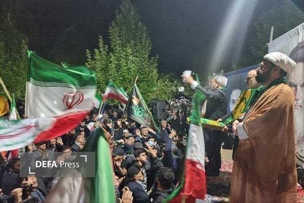 اجتماع امشب خرم‌آبادی‌ها متبرک به پرچم حرم امام رضا(ع) شد