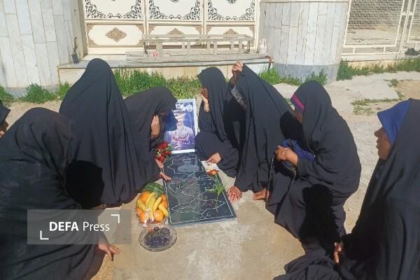 خانواده شهید کمالی از شهدای ناو دنا، میزبان خادمان حرم رضوی+ تصاویر