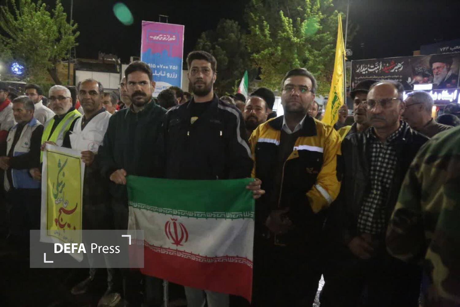 فیلم‌ و تصویر/ پنجاه‌وپنجمین شب خروش ایرانیان