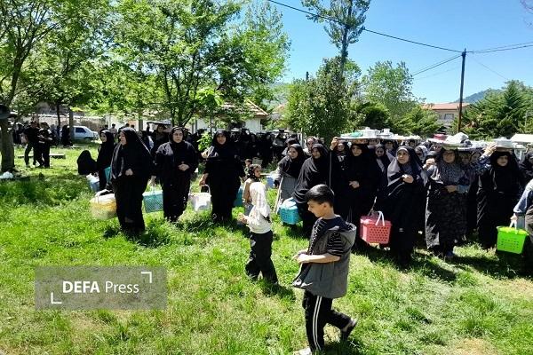 نجوای ایمان در پناهِ یاد شهیدان؛ بازخوانی شکوهِ آئین «قَوِر سر» در روستای ملاخیل+ فیلم