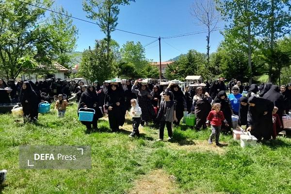 نجوای ایمان در پناهِ یاد شهیدان؛ بازخوانی شکوهِ آئین «قَوِر سر» در روستای ملاخیل+ فیلم