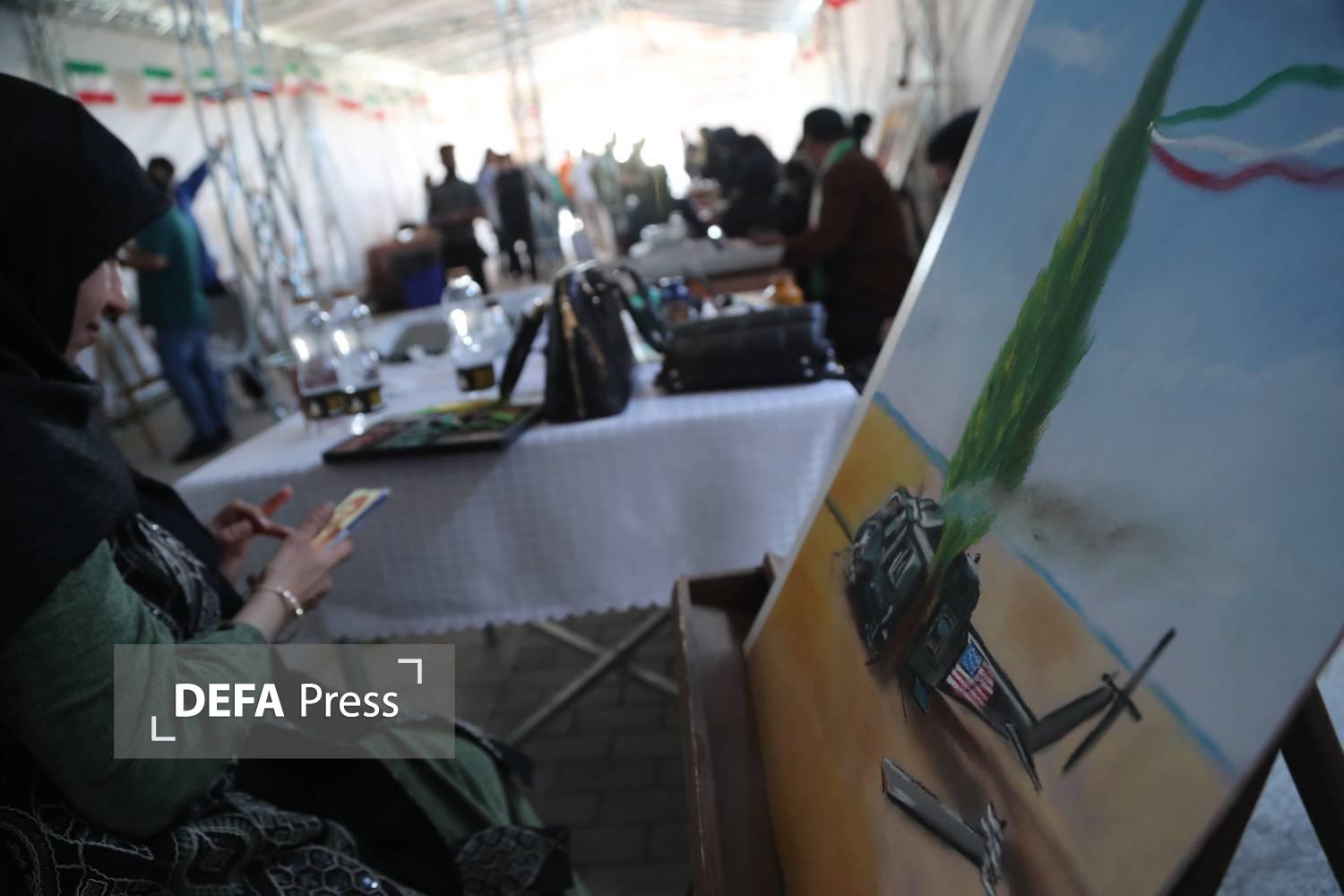 تجلی نصرت الهی در رویداد هنری «شن‌های بیدار»؛ بازخوانی حماسه طبس در آیینه هنر