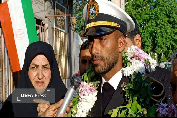 بازگشت فرزند علی‌آبادکتول از حادثه ناو دنا به آغوش وطن