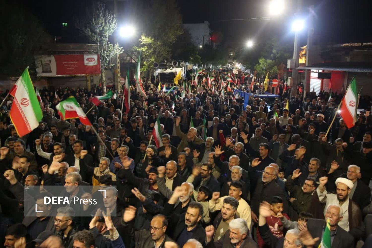 فیلم‌ و تصویر/ پنجاه‌وپنجمین شب خروش ایرانیان