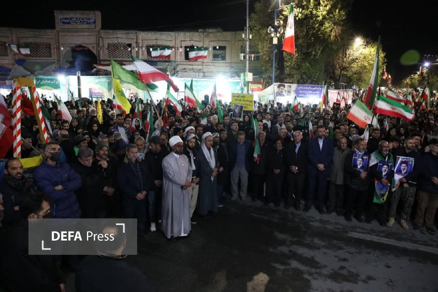 فیلم‌ و تصویر/ پنجاه‌وپنجمین شب خروش ایرانیان