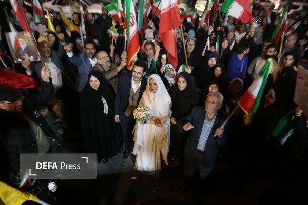 فیلم‌ و تصویر/ پنجاه‌وپنجمین شب خروش ایرانیان