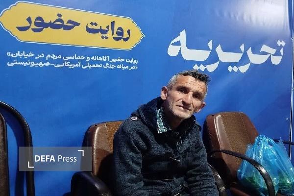 روایت کارگری با دستان پینه‌بسته در صف نخست میدان حماسه