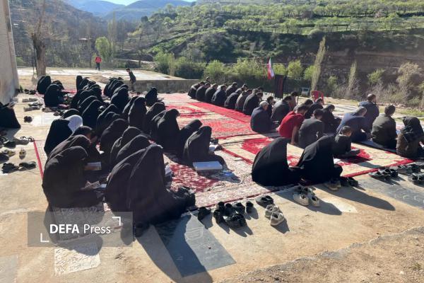 گرامیداشت شهید ناوشکن دنا در روستای درصوفیان + تصاویر