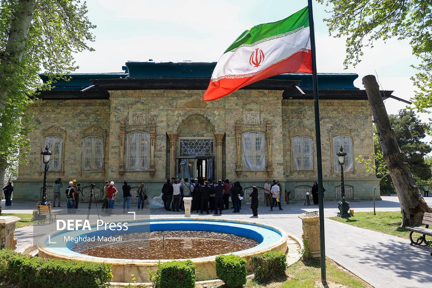 بخش‌هایی از «کاخ سعدآباد» نماد جنگ می‌شوند