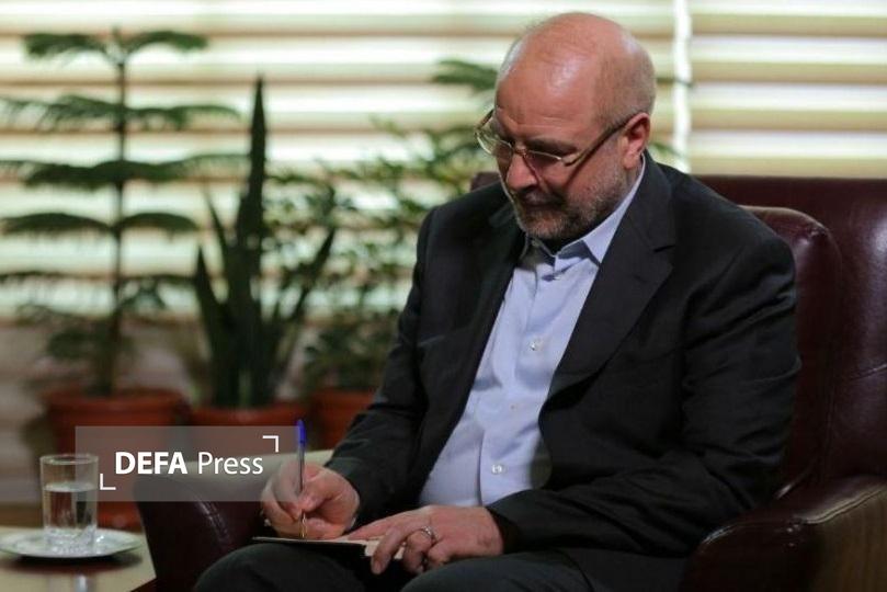 دلنوشته قالیباف در مورد شهید علی لاریجانی