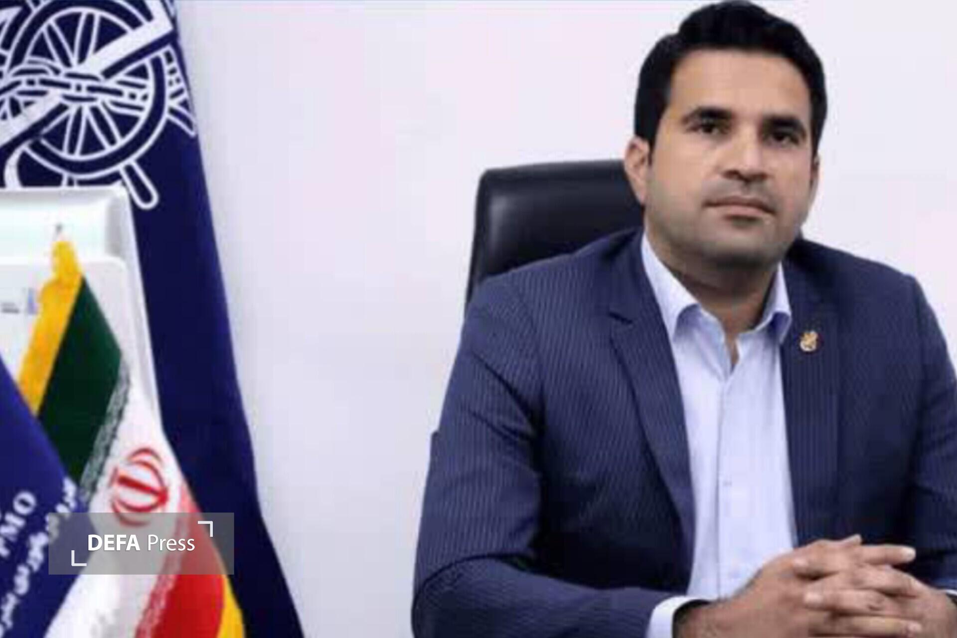 امین صادقی مدیر بنادرو دریانوردی لنگه و غرب استان هرمزگان شد
