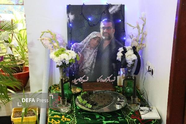 دیدار مدیرکل امور بانوان استانداری کهگیلویه و بویراحمد با خانواده شهیده «یکتا امیریان» در یاسوج+ تصاویر