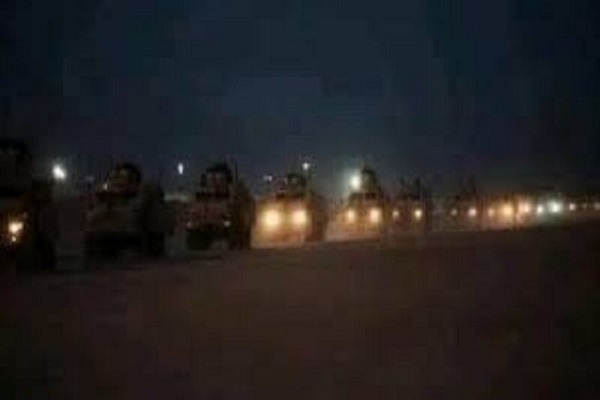 ورود کاروان بزرگ نظامیان صهیونیست به خاک سوریه ورود کاروان بزرگ نظامیان صهیونیست به خاک سوریه