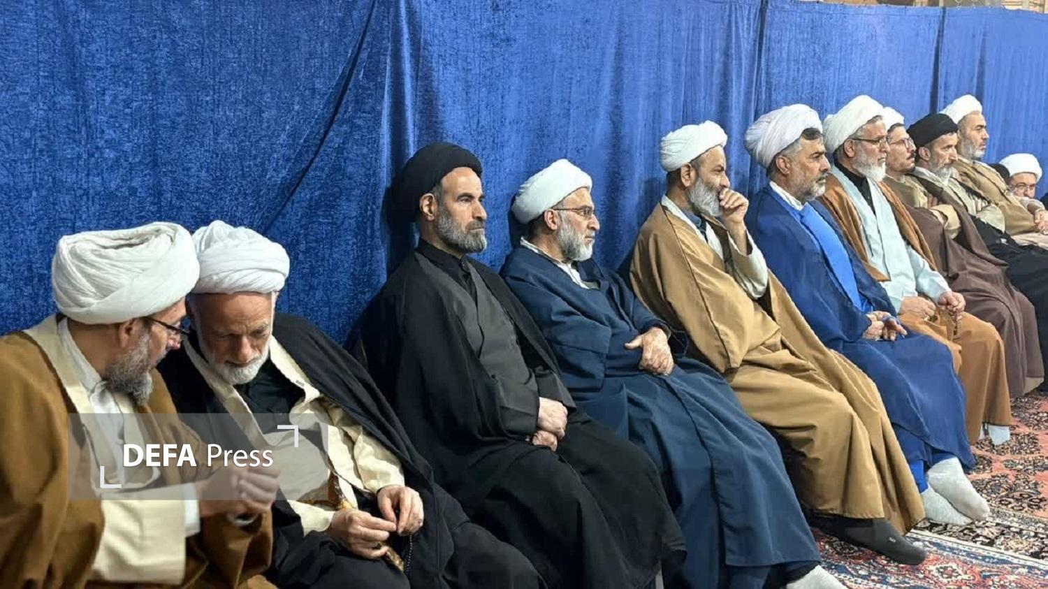 اجتماع طلاب و اساتید حوزه‌های علمیه در یادواره شهدای جنگ رمضان