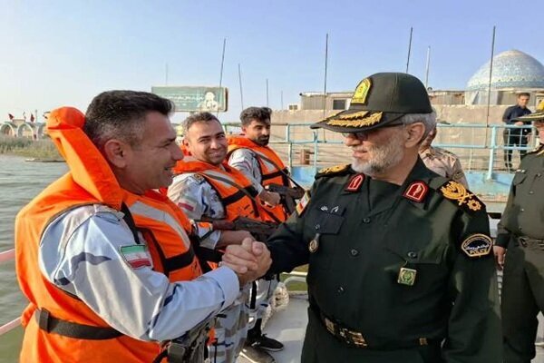 سردار رضایی: رودخانه اروند نماد آرامش و امنیت مرزهای ایران است