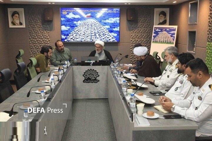 زمینه‌ فعالیت‌‌های مشترک نیروی دریایی ارتش و حوزه هنری بررسی شد