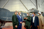 حضور دکتر محمدباقر قالیباف در نمایشگاه دائمی توانمندی‌های راهبردی نیروی هوافضای سپاه