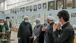 بازدید حجت الاسلام و المسلمین مصلحی از نمایشگاه دفاع مقدس