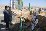 تصاویر/ بازدید سردار« مظاهری» از مرکز فرهنگی و موزه دفاع مقدس خراسان شمالی